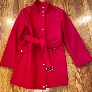 Michael Michael Kors Red Wool Jacket